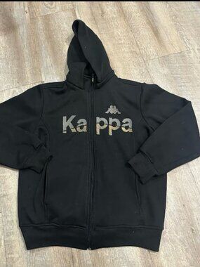 Kappa Full Zip Hoodie Size Women Large